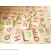 100pcs Colorful Wooden Scrabble Tiles Wooden Letters Tiles-Great for Crafts Pendants Spelling,Scrapbook B076PXZYZV